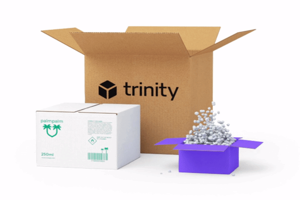 Corrugated Boxes and Packing Peanuts Gif