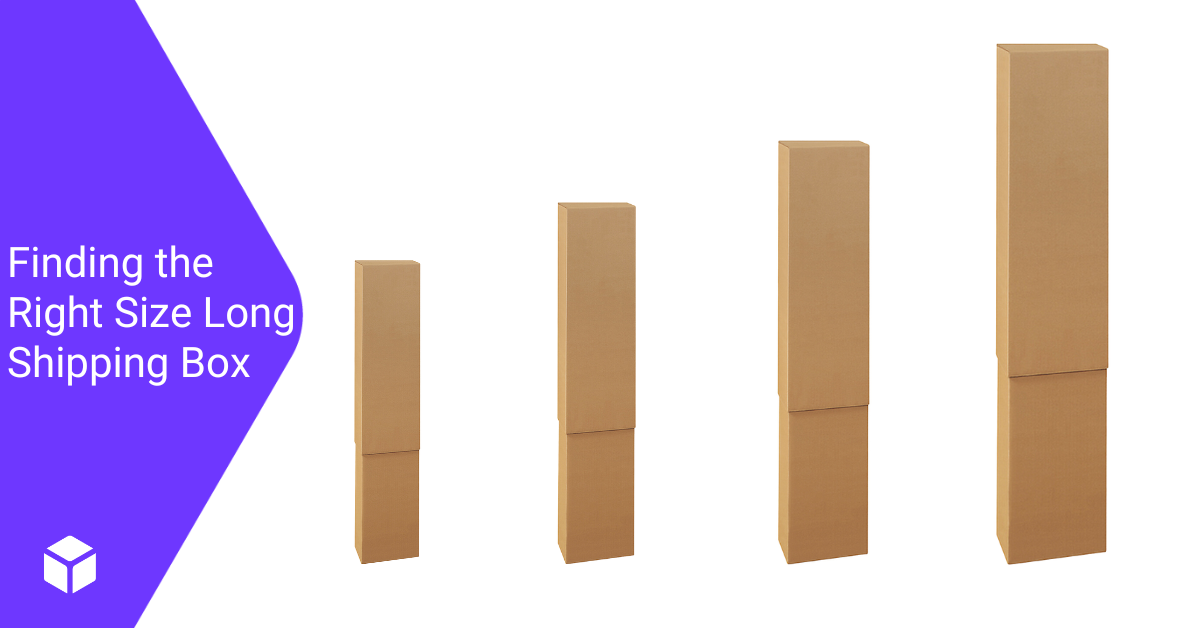 Finding the right size long shipping box