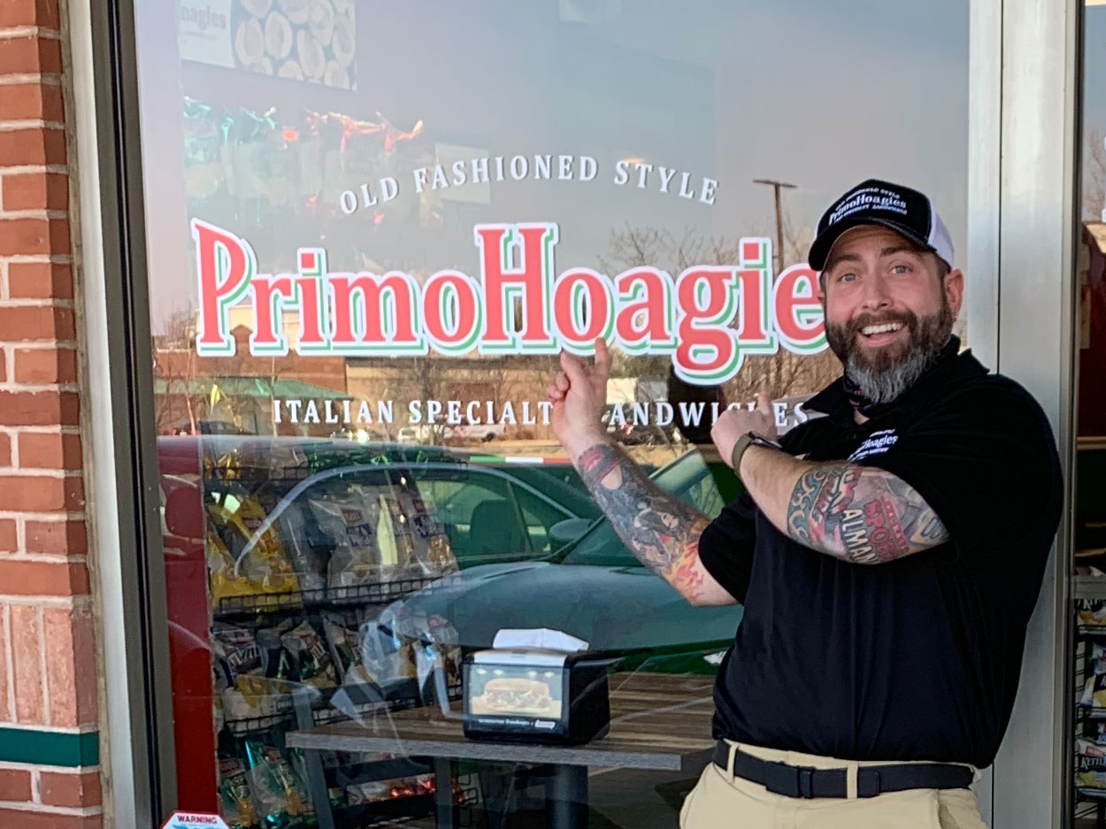 Eric Allen Marine Corps Veteran and PrimoHoagies Franchisee